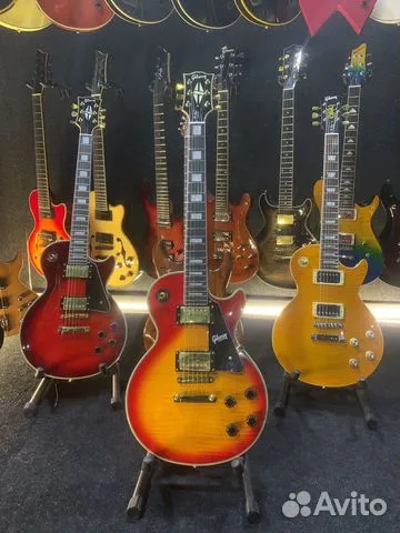 Электрогитара Les Paul Custom cherry sunburst