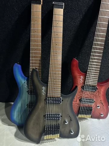 Неadless trаvel Guitar 8 string аctivе