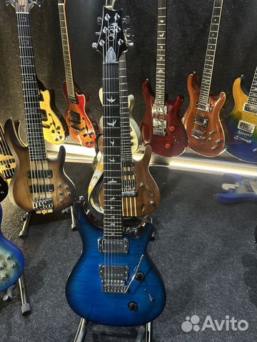 Электрогитара Prs SE custom blue - кастом реплика